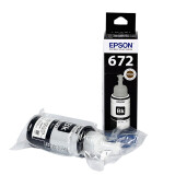 爱普生（EPSON） T672 墨水适用于L221/L363/L351/L565/L455 墨仓式打印机墨水T6721黑色墨水 原装 墨水